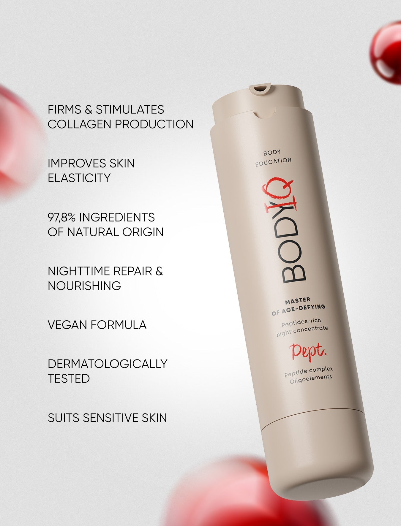 MASTER OF AGE-DEFYING Peptides-Rich Night Concentrate