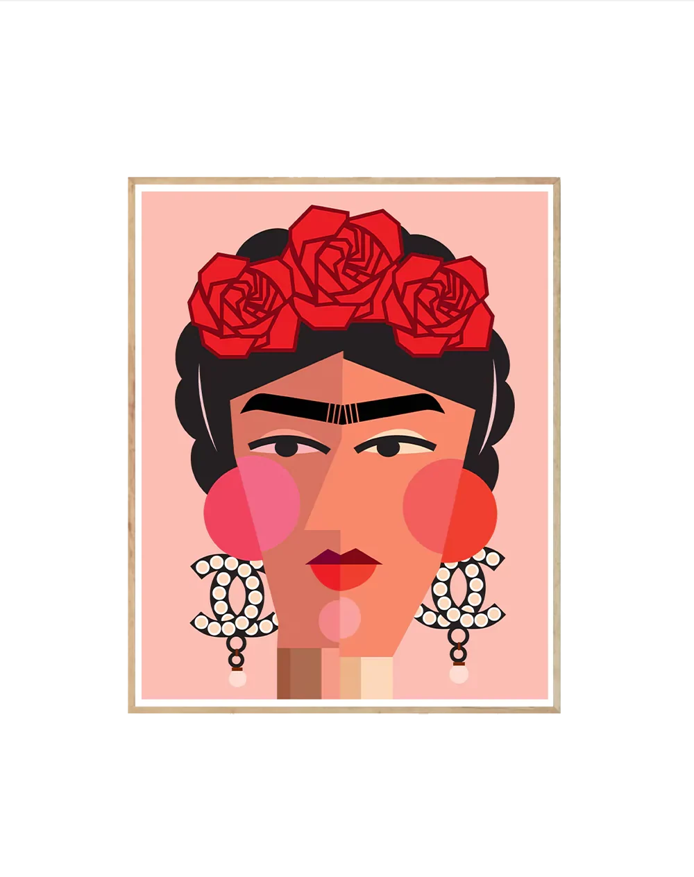 Frida wears Chanel
